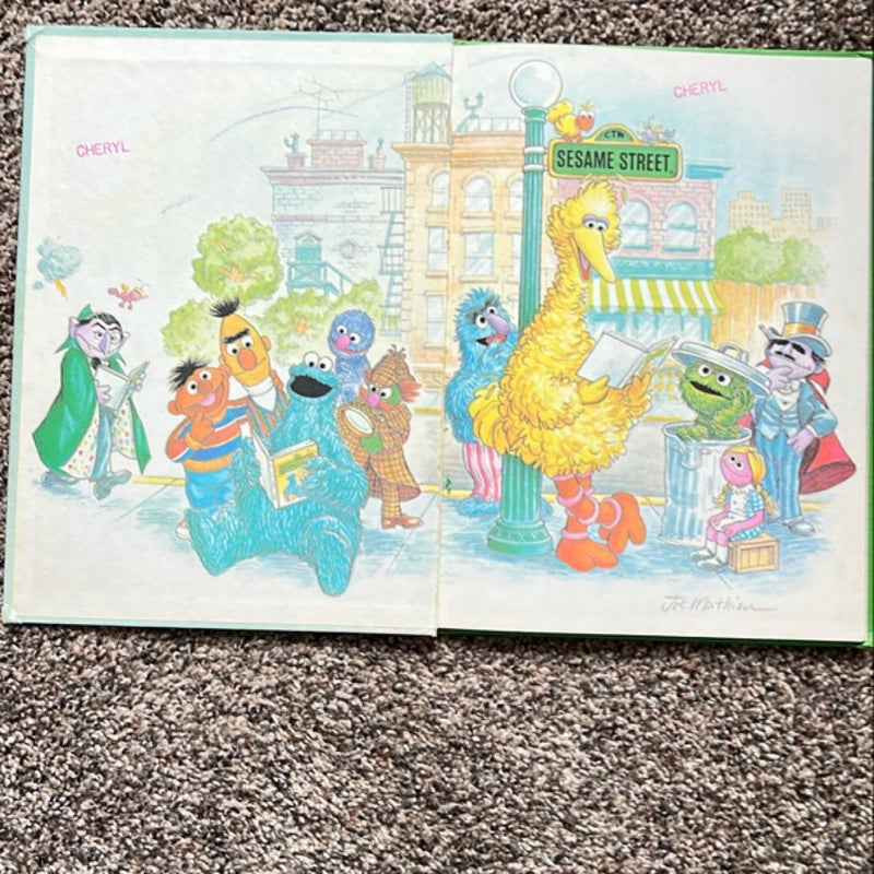 Vintage Sesame Street Library 