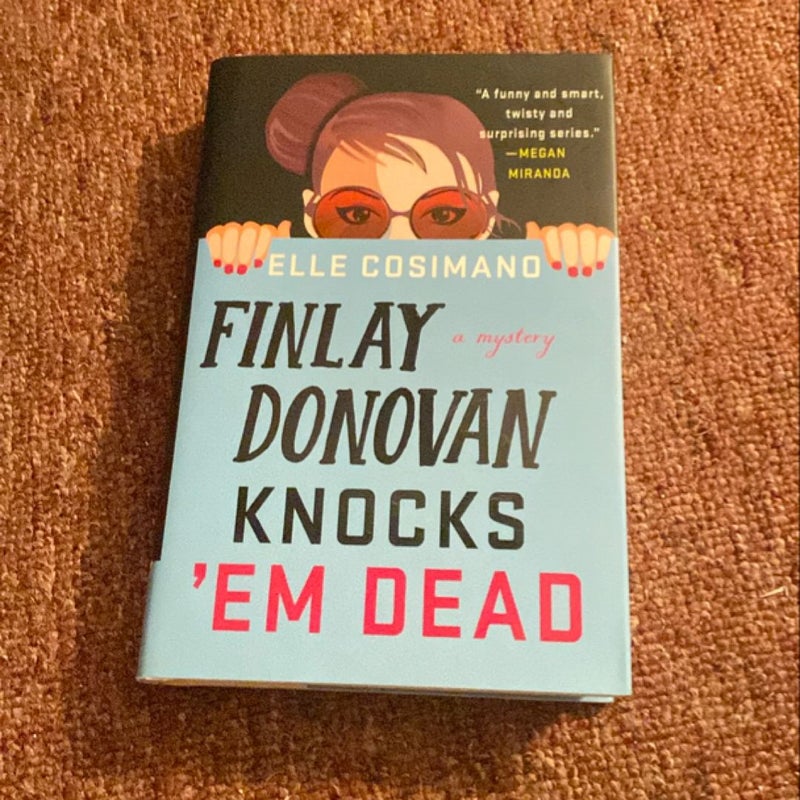 Finlay Donovan Knocks 'Em Dead SIGNED