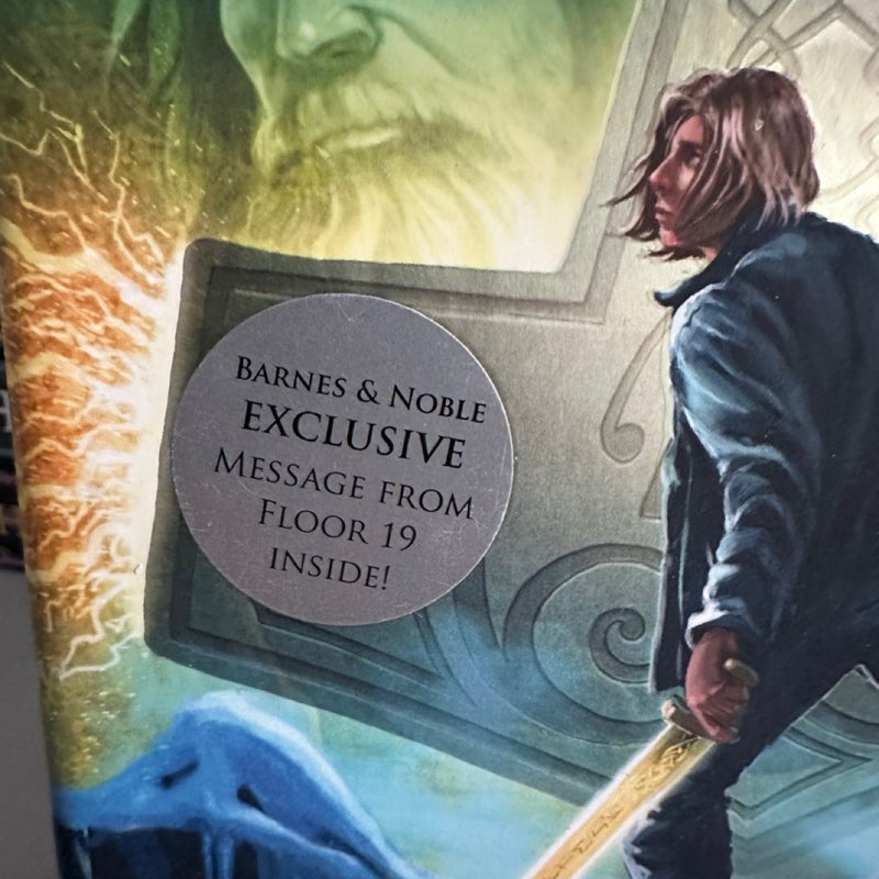 Magnus Chase and the Gods of Asgard barns and noble exclusive 