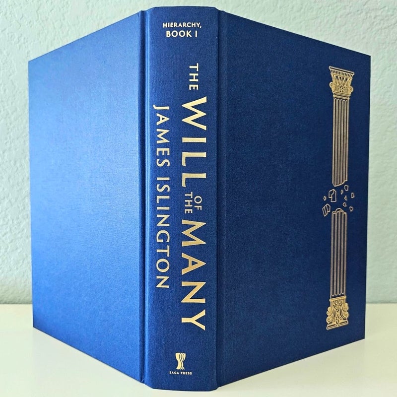 The Will of the Many SIGNED by James Islington Deluxe Hardcover First Print NEW