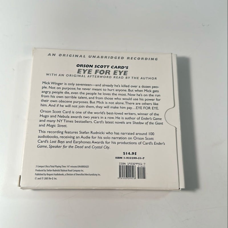 Eye For Eye CD Audio Book