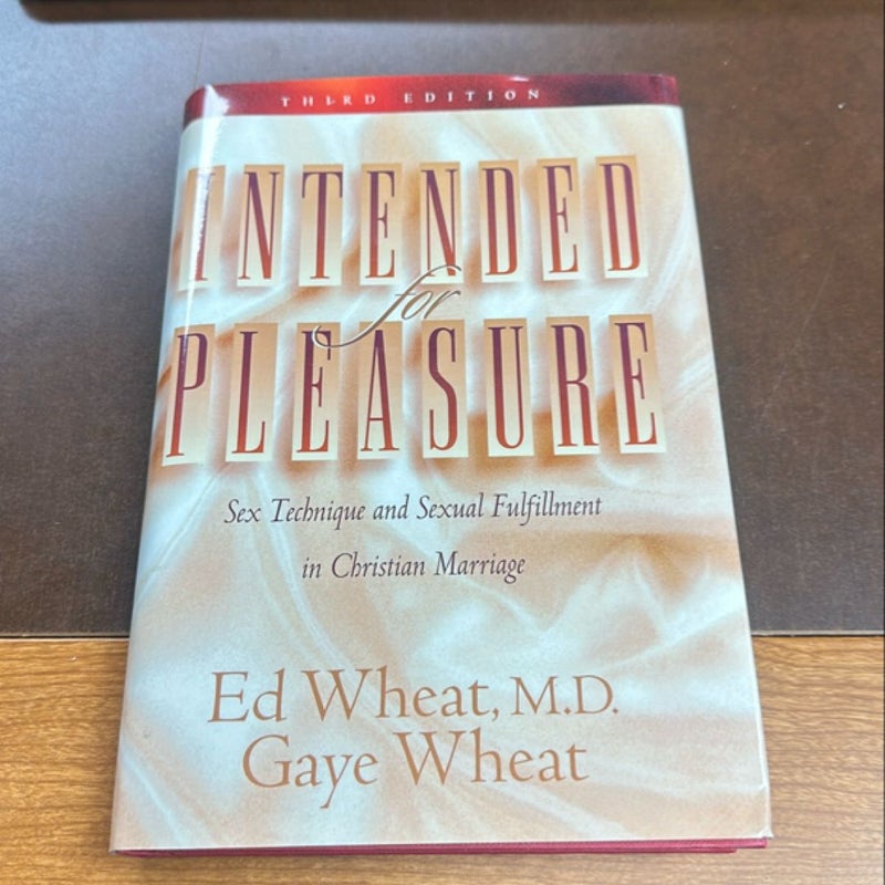 Intended for Pleasure