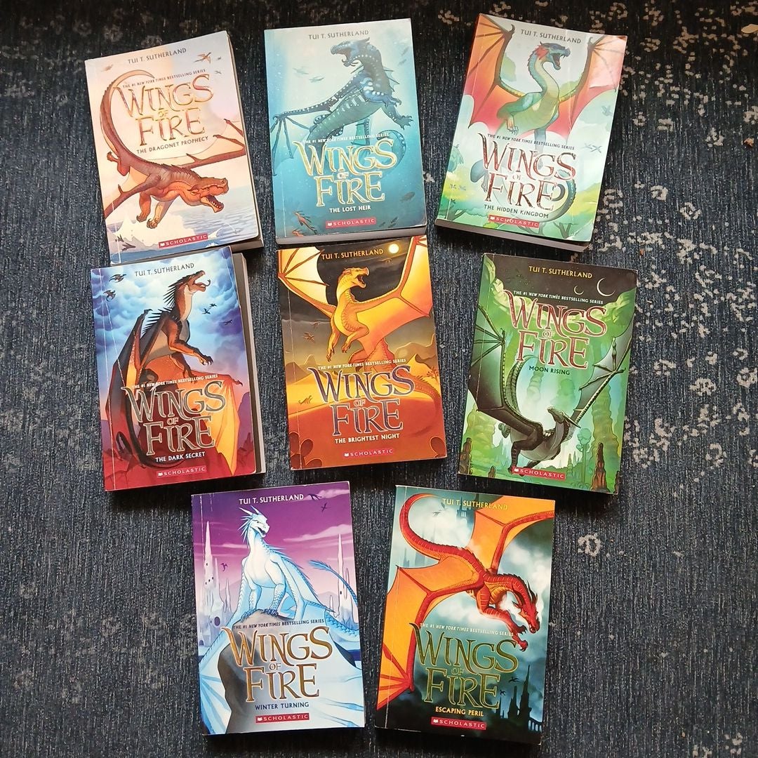 Wings of Fire 8-book set