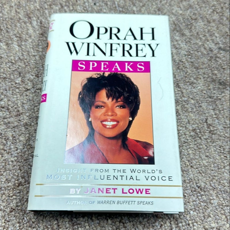 Oprah Winfrey Speaks