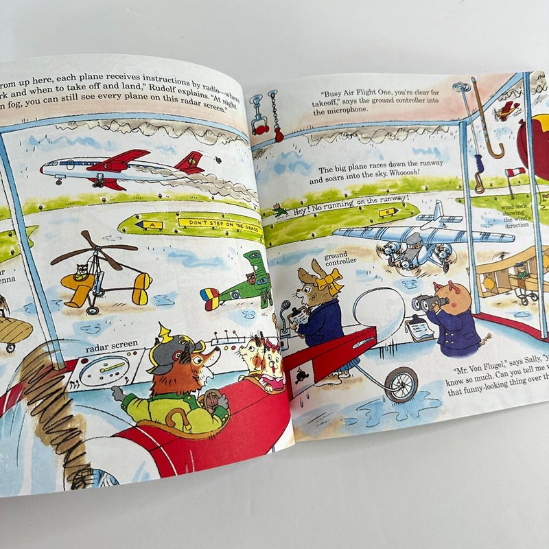 Richard Scarry’s Vrooming, Zooming Stories-3 Stories in 1 Book