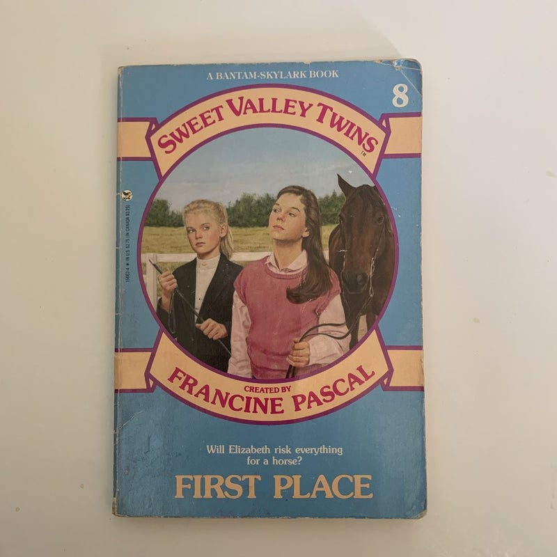 Sweet Valley Twins First Place