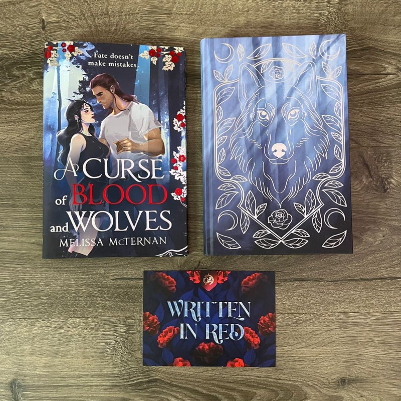 A Curse of Blood and Wolves (signed Fairyloot edition)