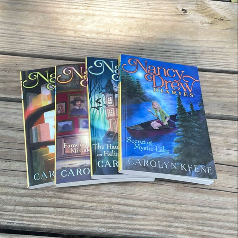 Nancy Drew Diaries  4  Books