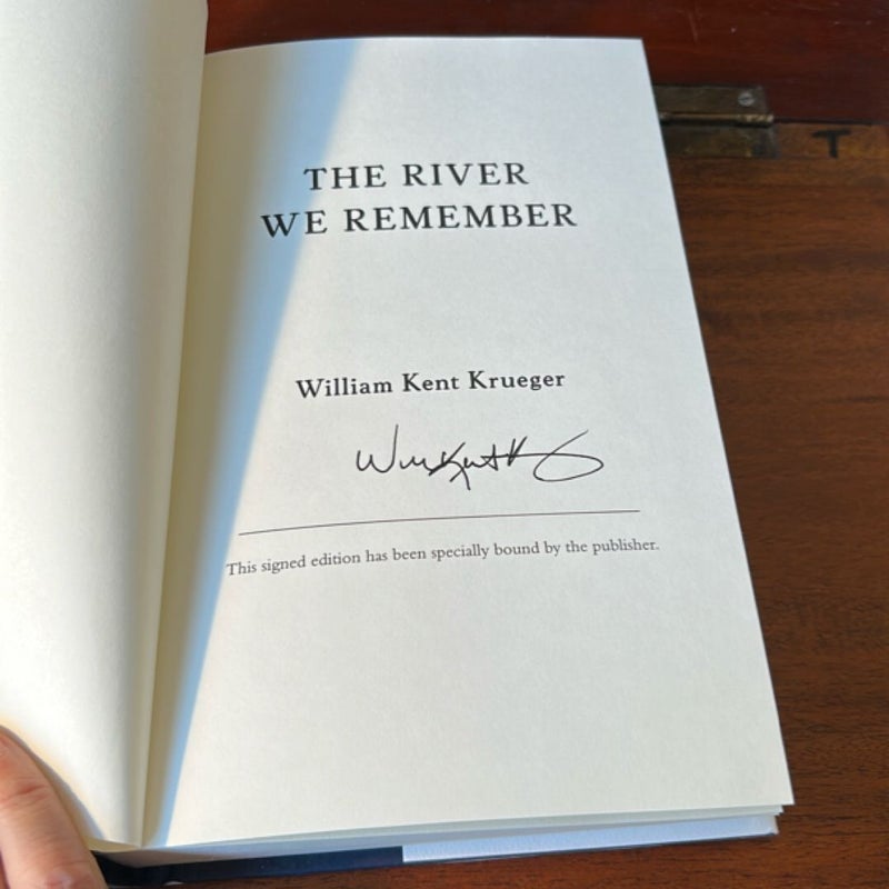 The River We Remember (Signed 1st Printing)