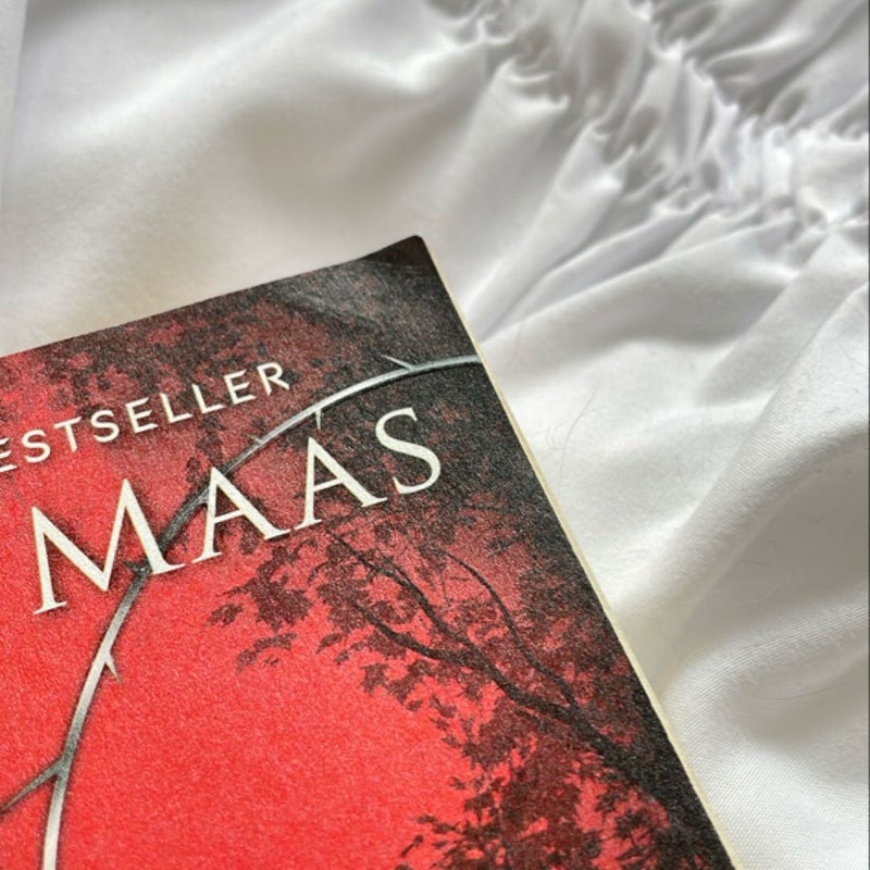 A Court of Thorns and Roses original paperback cover OOP