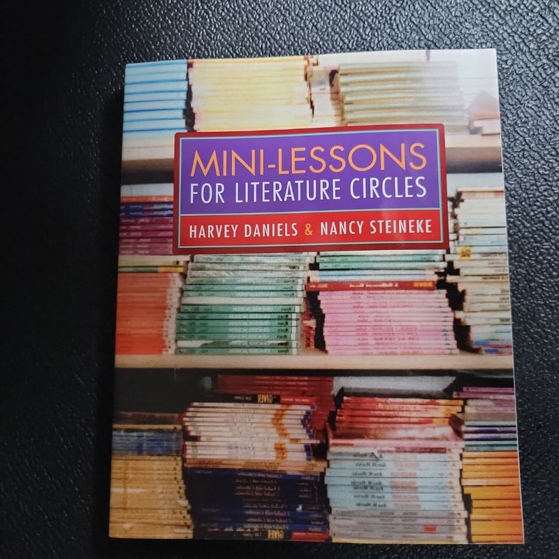 Mini-Lessons for Literature Circles