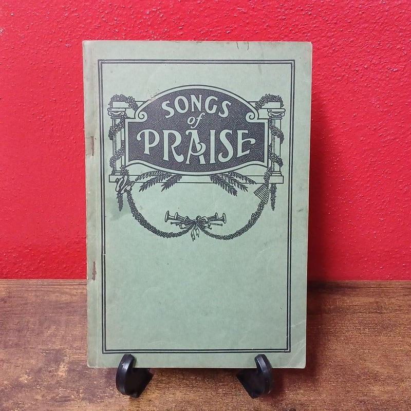 Songs of Praise 1935 Christian Hymnal, Softcover 