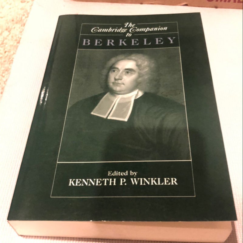 The Cambridge Companion to Berkeley