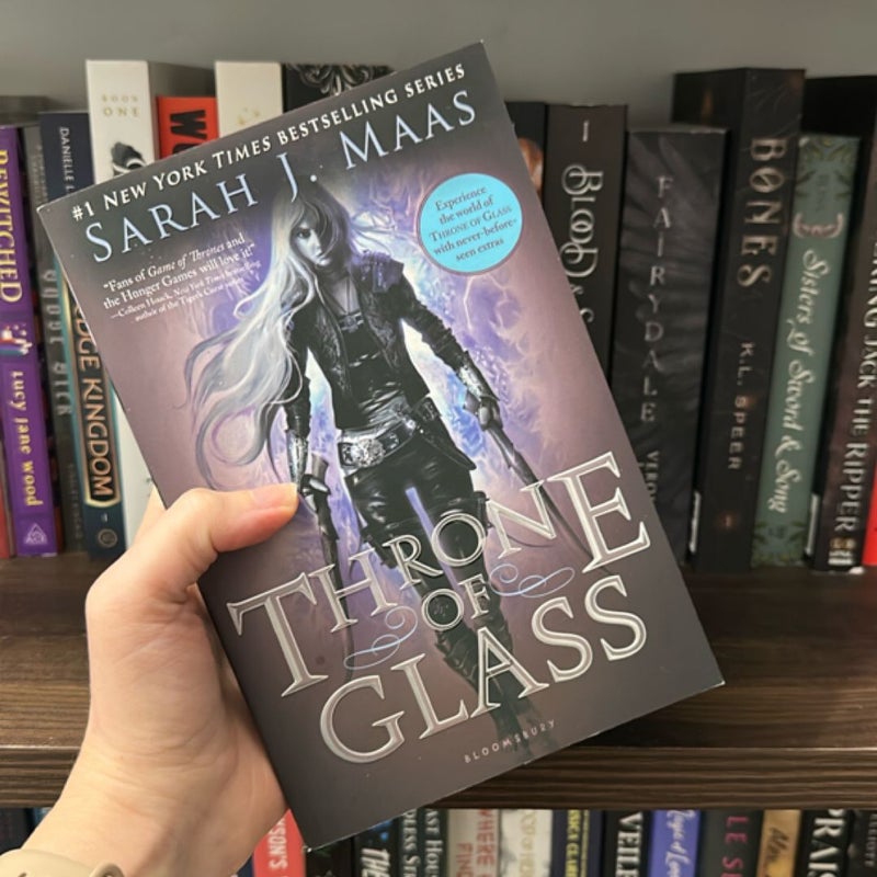 Throne of Glass by Sarah J Maas OOP Cover