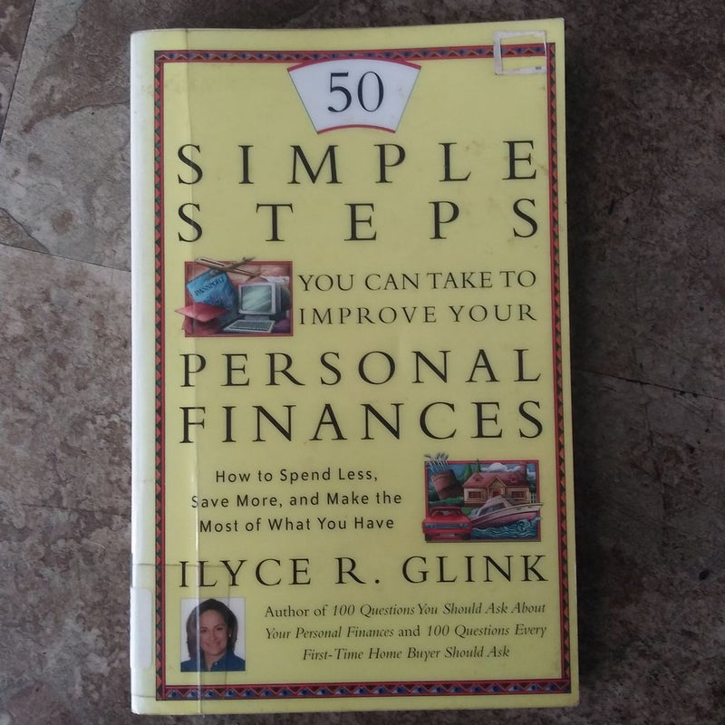 50 Simple Steps You Can Take to Improve Your Personal Finances