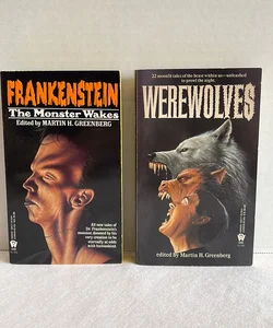 Frankenstein : The Monster Wakes SIGNED x2 & Werewolves