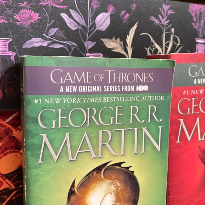 Game of Thrones (first four books)