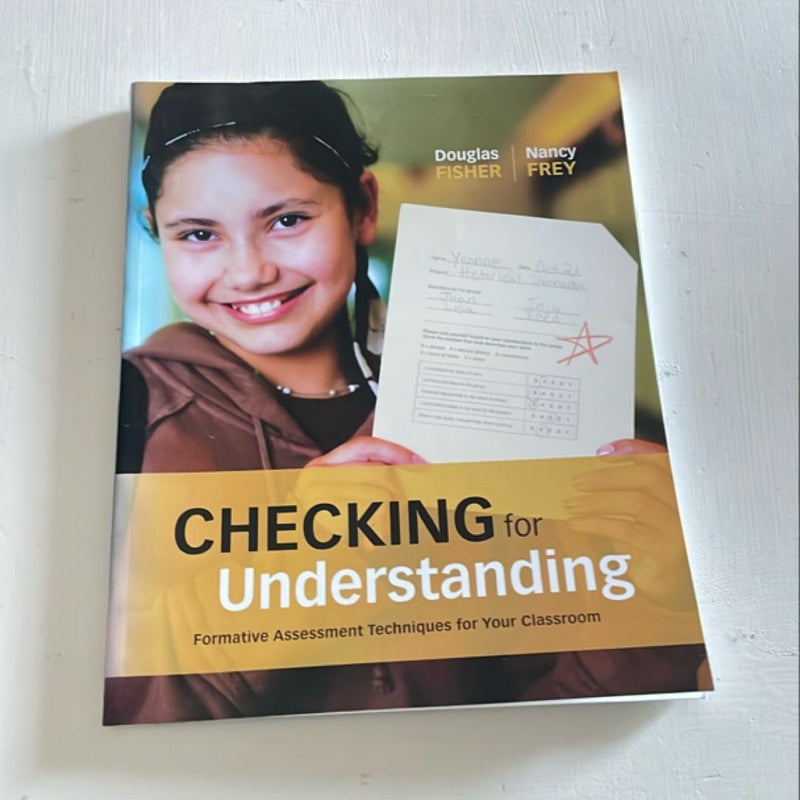 Checking for Understanding