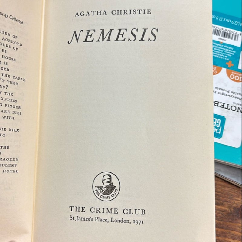 Nemesis  1st edition 