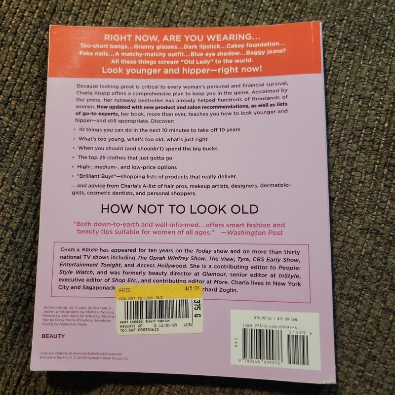 How Not to Look Old