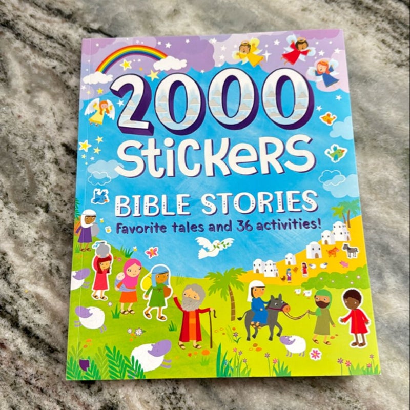 Bible Stories 2000 Stickers