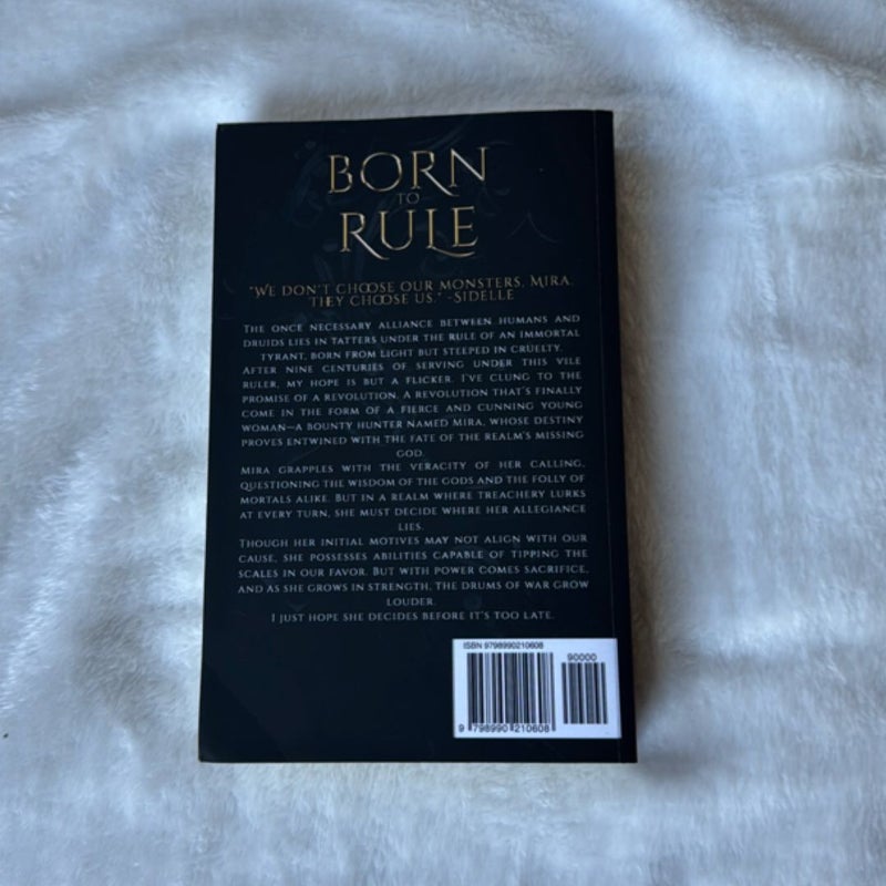 Born to Rule - Signed
