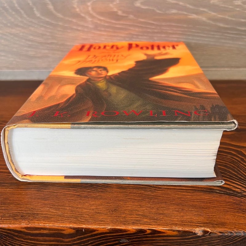 Harry Potter and the Deathly Hallows by Rowling Hardcover US 1st Edition DJ 2007