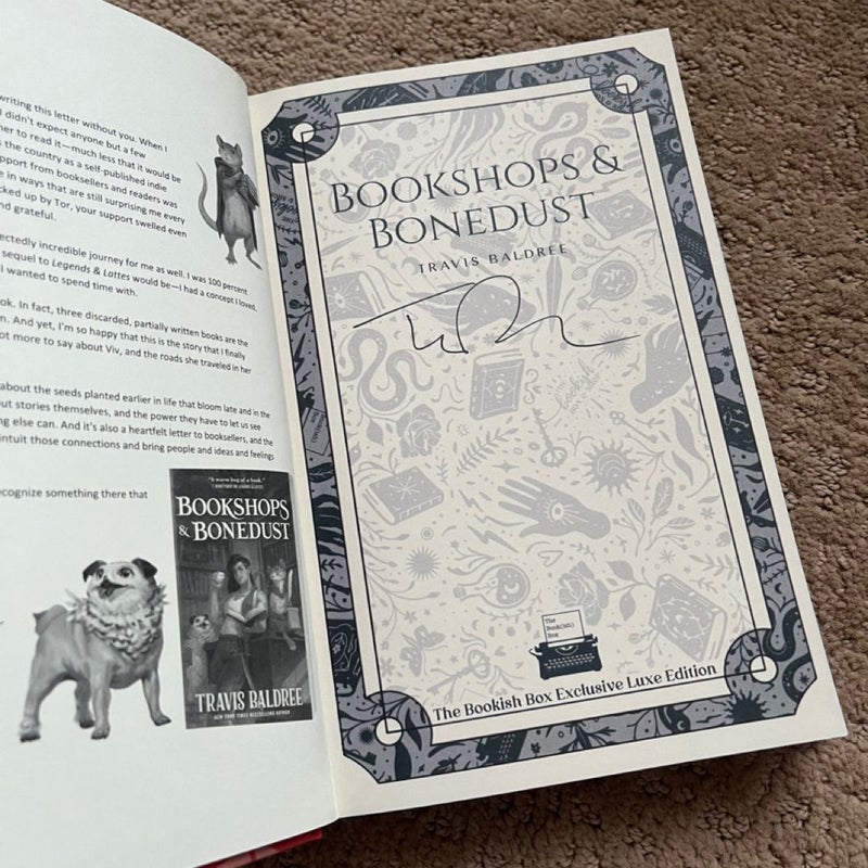 Bookshops and Bonedust (Bookish Box Edition)