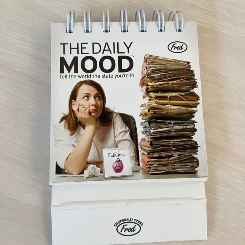 The Daily Mood flip book