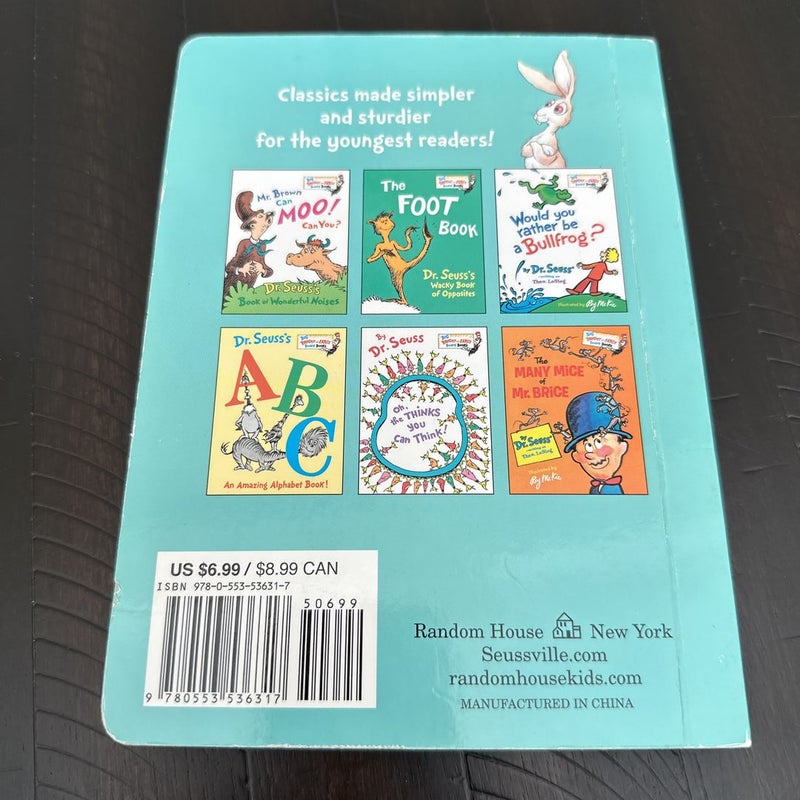 Dr. Seuss Board Book Bundle