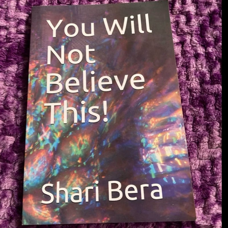 You will not believe this! 