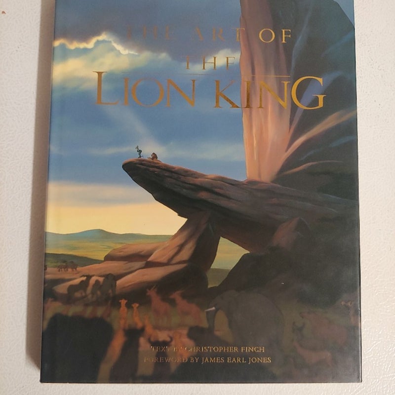 洋書・英語　ライオン・キング　THE ART OF THE LION KING The Art of The Lion King. Sotheby's New York: February 11