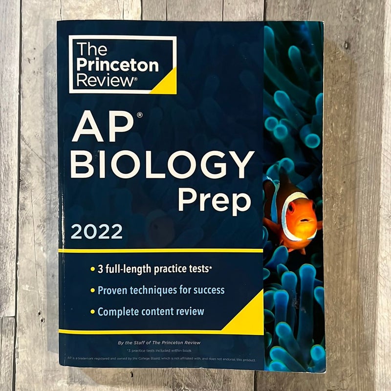 Princeton Review AP Biology Prep 2022