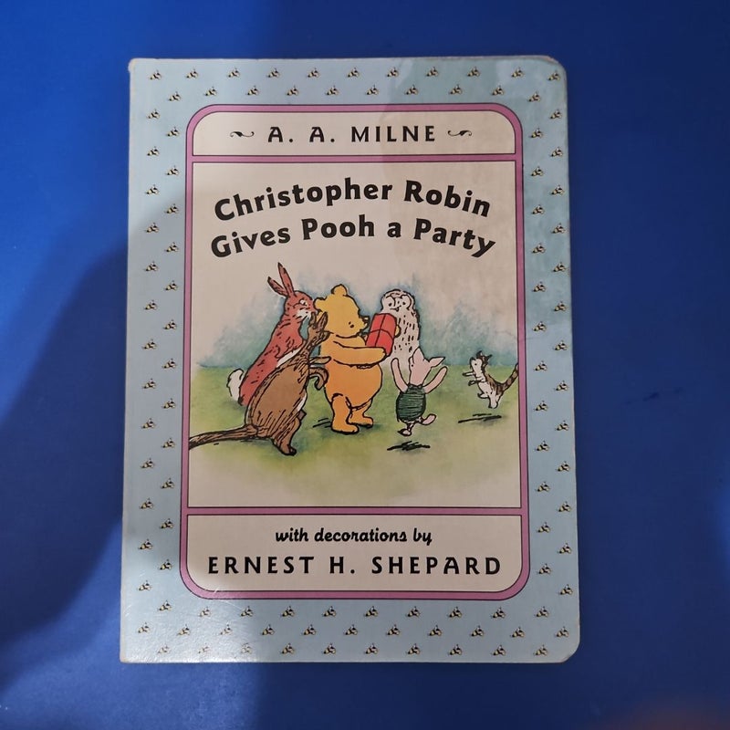 Christopher Robin Gives Pooh A Party