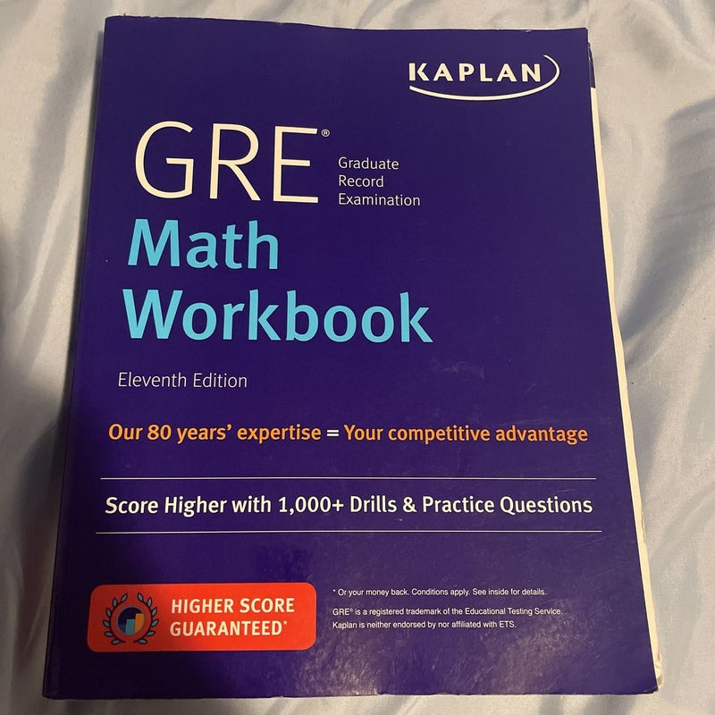 GRE Math Workbook