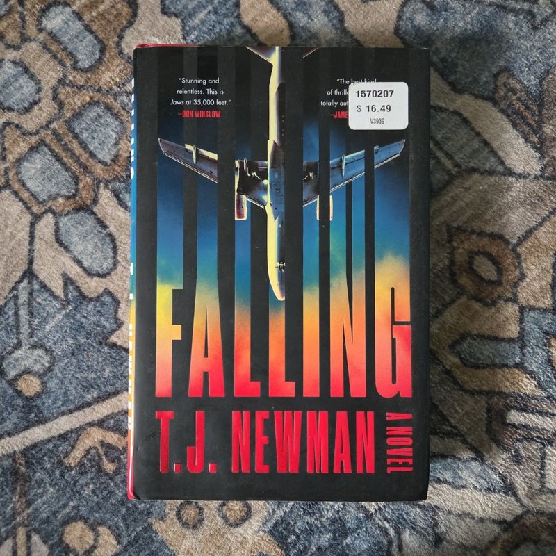 Falling by T. J. Newman, Hardcover | Pangobooks