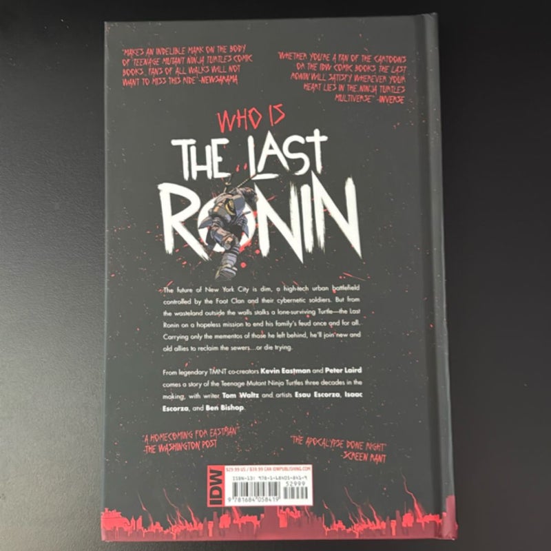 Teenage Mutant Ninja Turtles: the Last Ronin