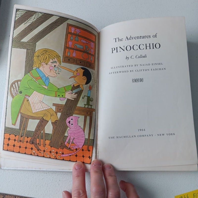 Adventures of Pinocchio - 1966 4th Printing 