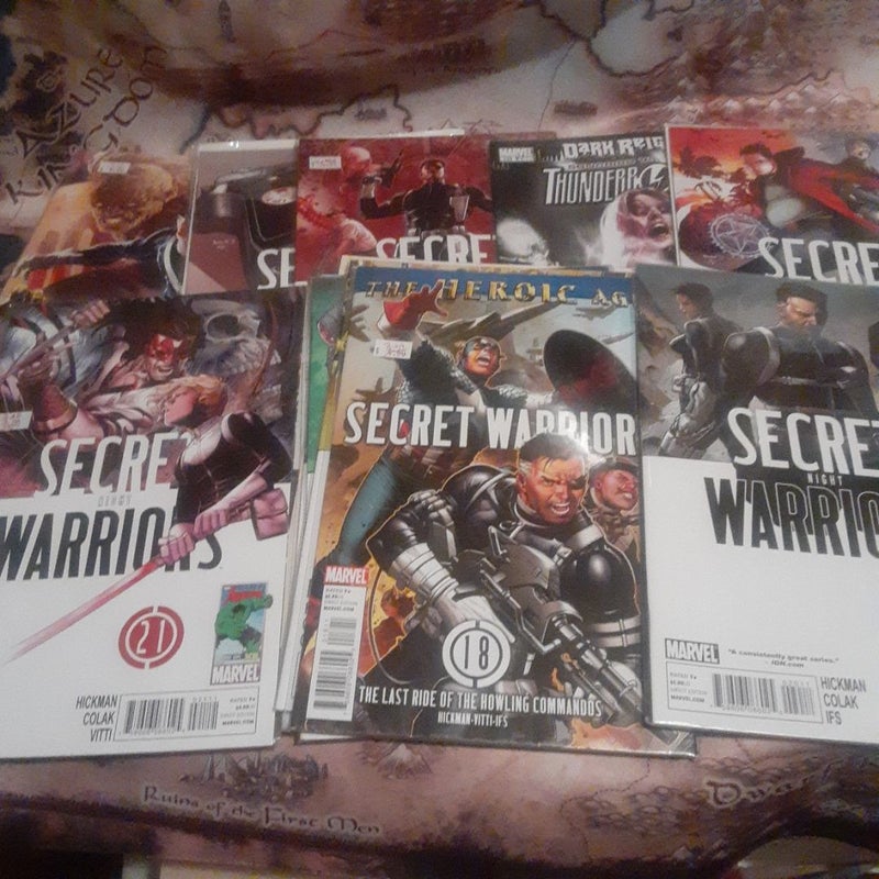 Secret Warriors complete set Marvel Comics