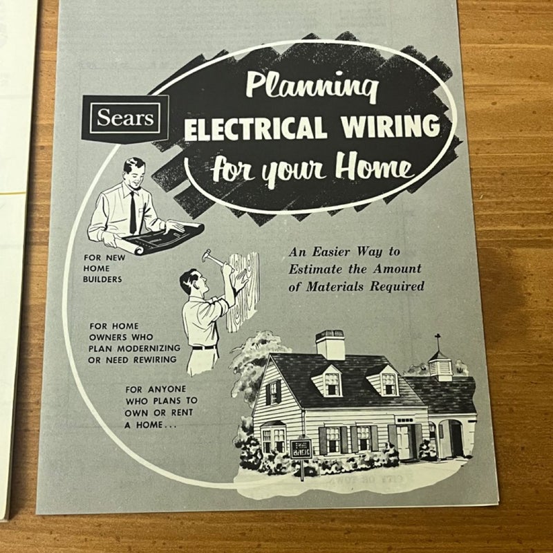 Vintage Sears Electric Wiring Handbooks