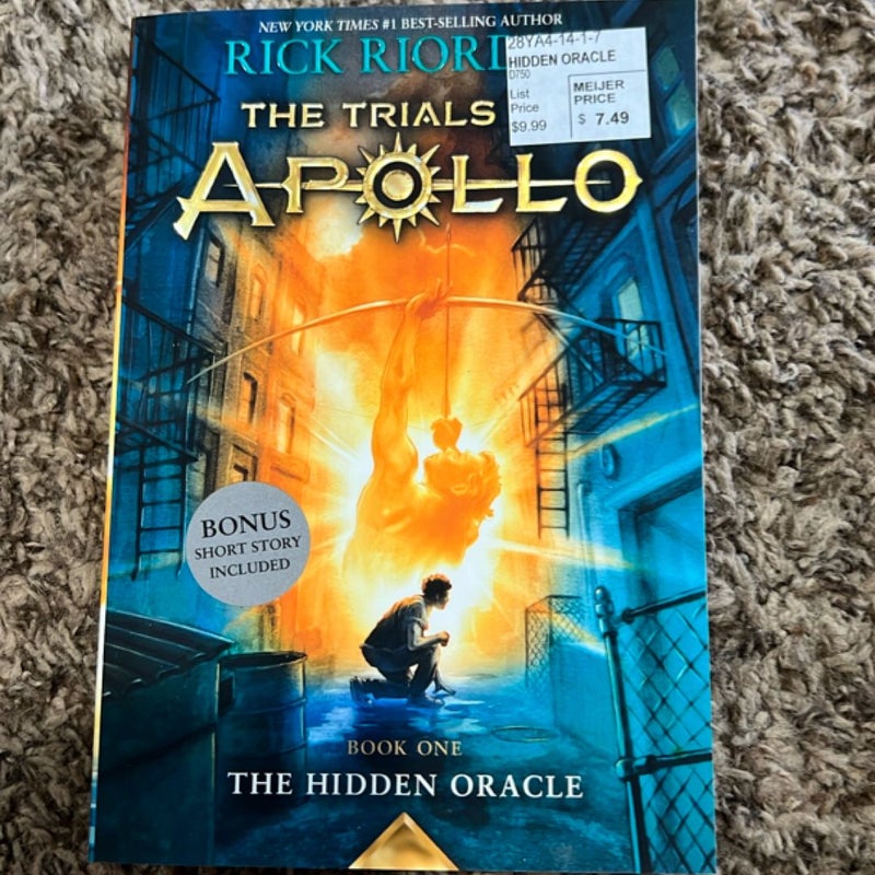 The Hidden Oracle (Trials of Apollo, Book One)