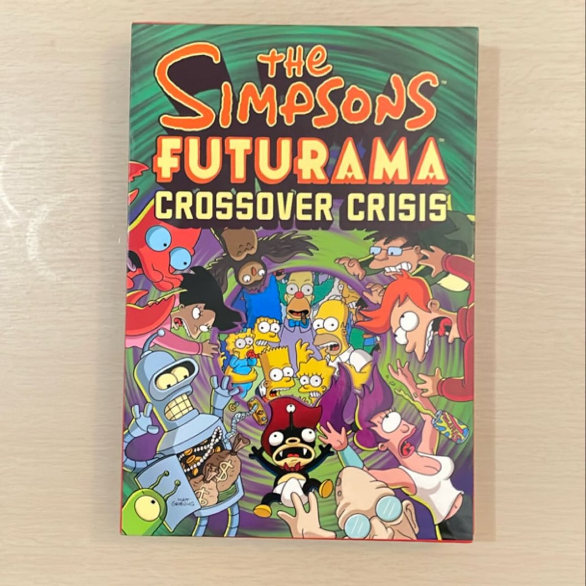 the-simpsons-futurama-crossover-crisis-by-matt-groening-bill-morrison