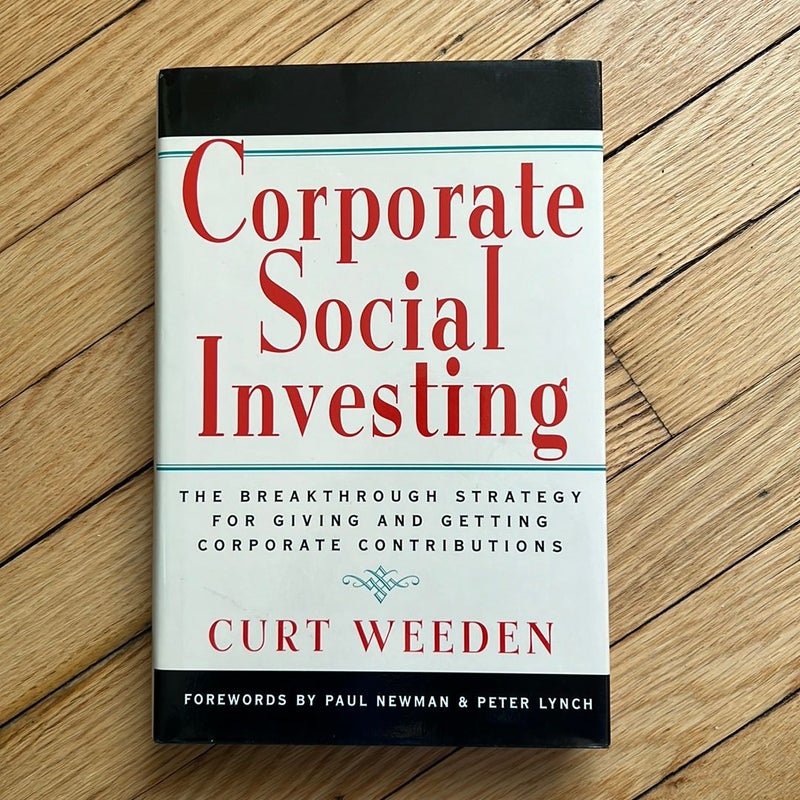 Corporate Social Investing