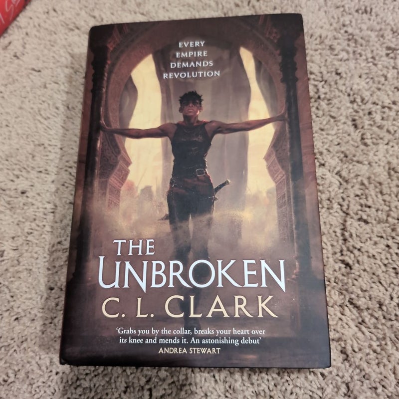 The Unbroken Illumicrate signed edition 