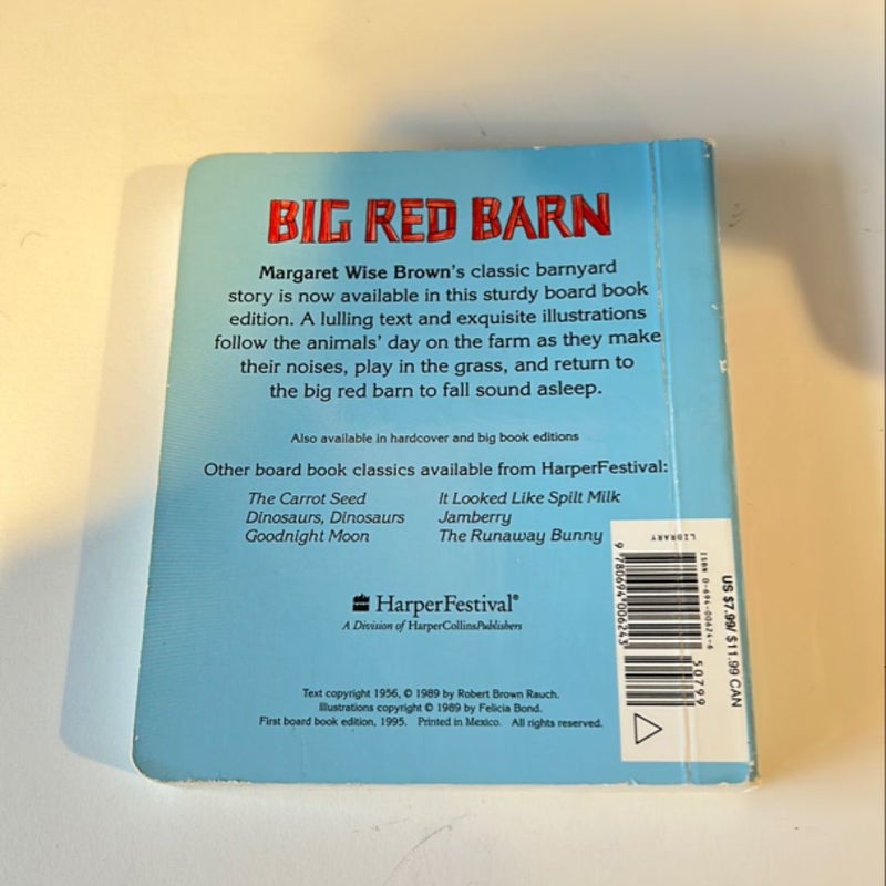 Big Red Barn Board Book