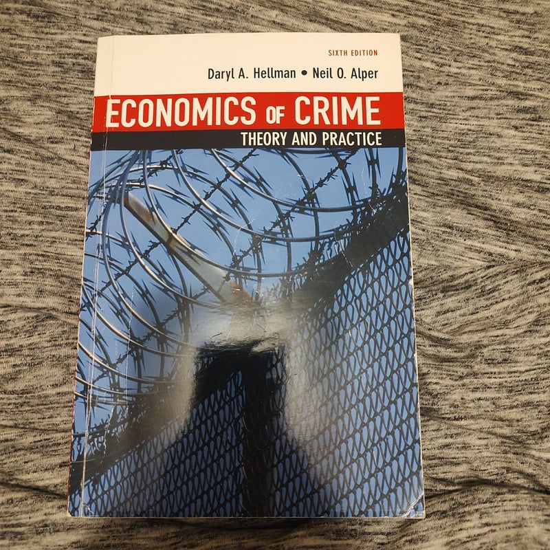 Economics of Crime- Theory And Practice 