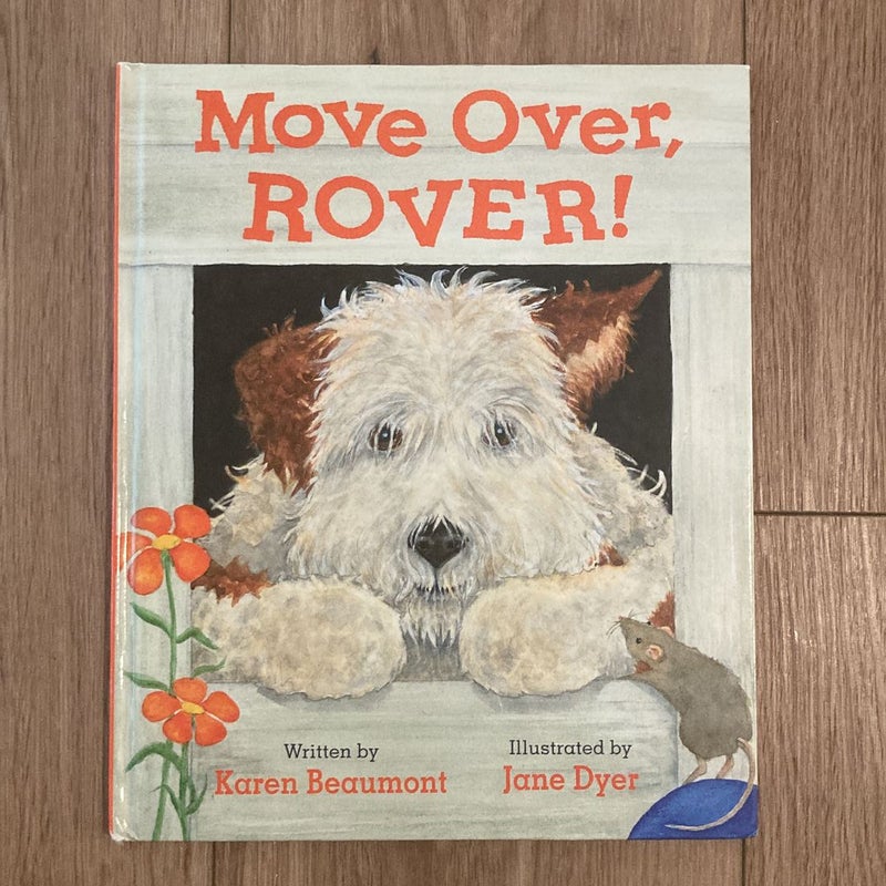 Move over, Rover! Shaped Board Book