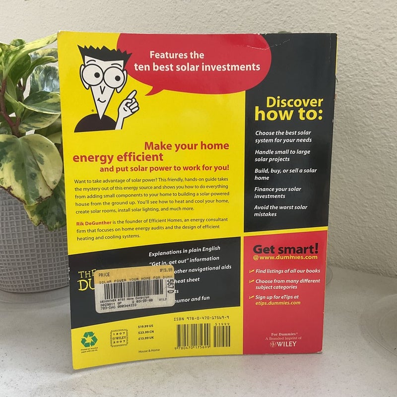 Solar Power Your Home for Dummies