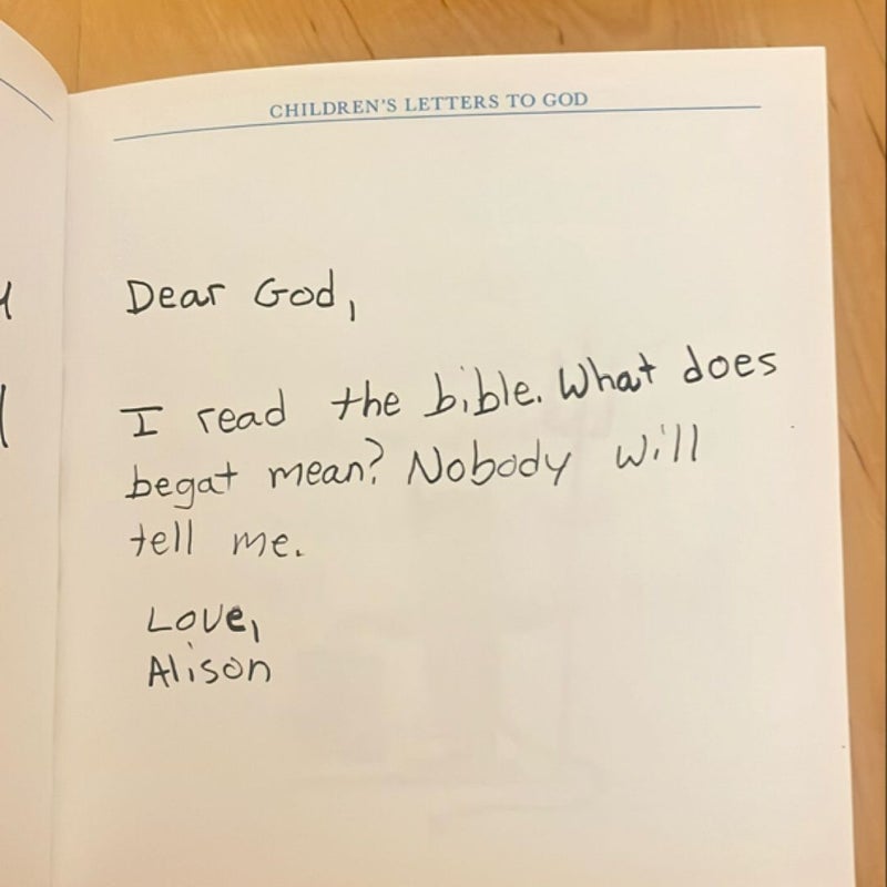 Children's Letters to God