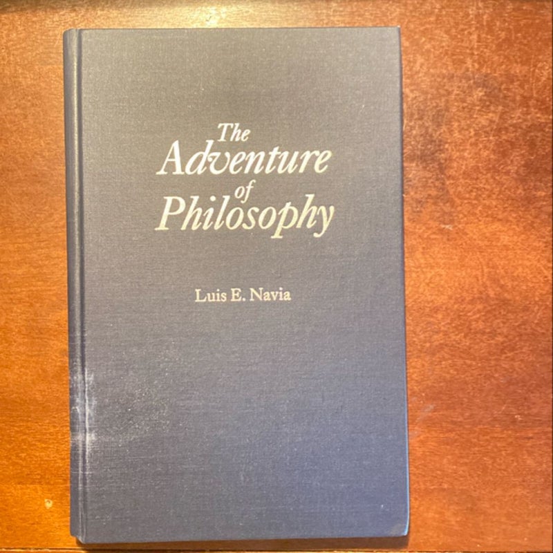 The Adventure of Philosophy 